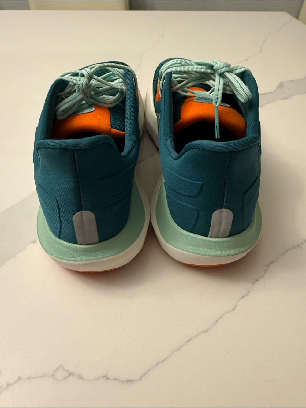 Altra Teal and Orange Mesh Stability Running Shoes - Picture 5 of 7